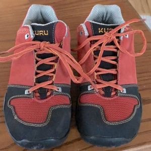 Kuru Orange red shoes